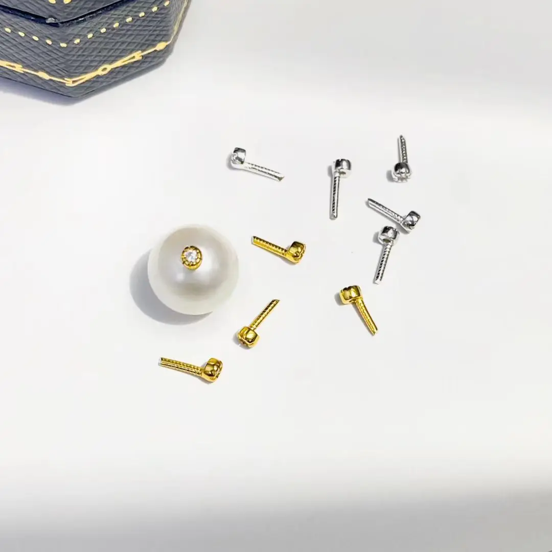 Wholesale DIY S925 Sterling Silver Beads Caps Clasp Hook Accessories for 8-15mm Pearls 10pcs/lot
Wholesale DIY S925 Sterling Silver Beads Caps Clasp Hook Accessories for 8-15mm Pearls 10pcs/lot