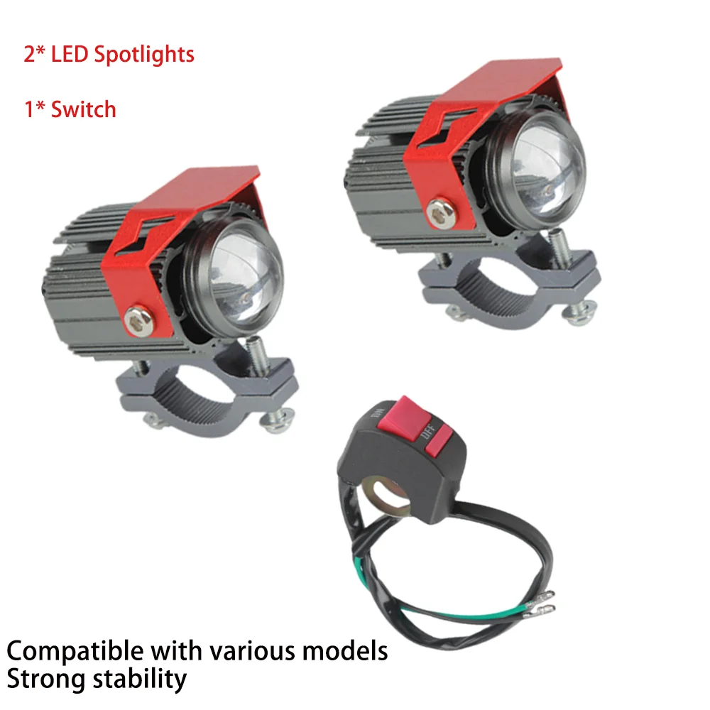 2pcs Universal Motorcycles Headlight Fog Light Led Dual Color Auxiliary Driving Lamp Front Headlamp Switch Set for motorcycle
2pcs Universal Motorcycles Headlight Fog Light Led Dual Color Auxiliary Driving Lamp Front Headlamp Switch Set for motorcycle