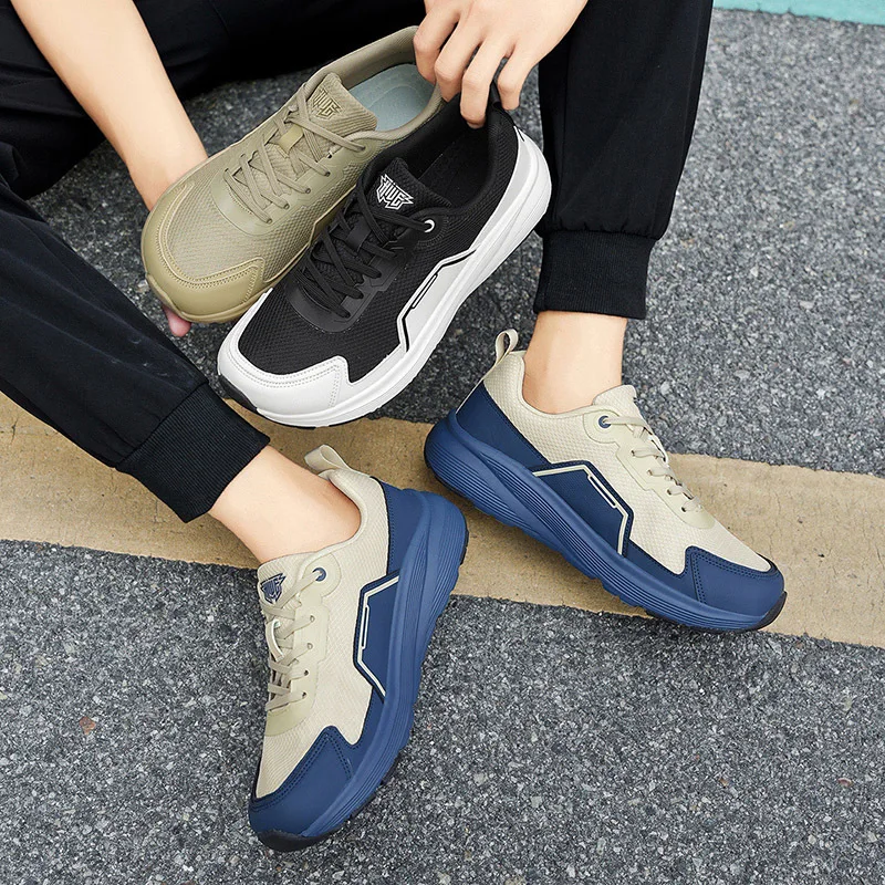 Men's Casual Sneakers Wide Non-slip Wear-resistant Comfortable Lining Cushioning Men Shoes Suitable for Outdoor Sports Camping
Men's Casual Sneakers Wide Non-slip Wear-resistant Comfortable Lining Cushioning Men Shoes Suitable for Outdoor Sports Camping