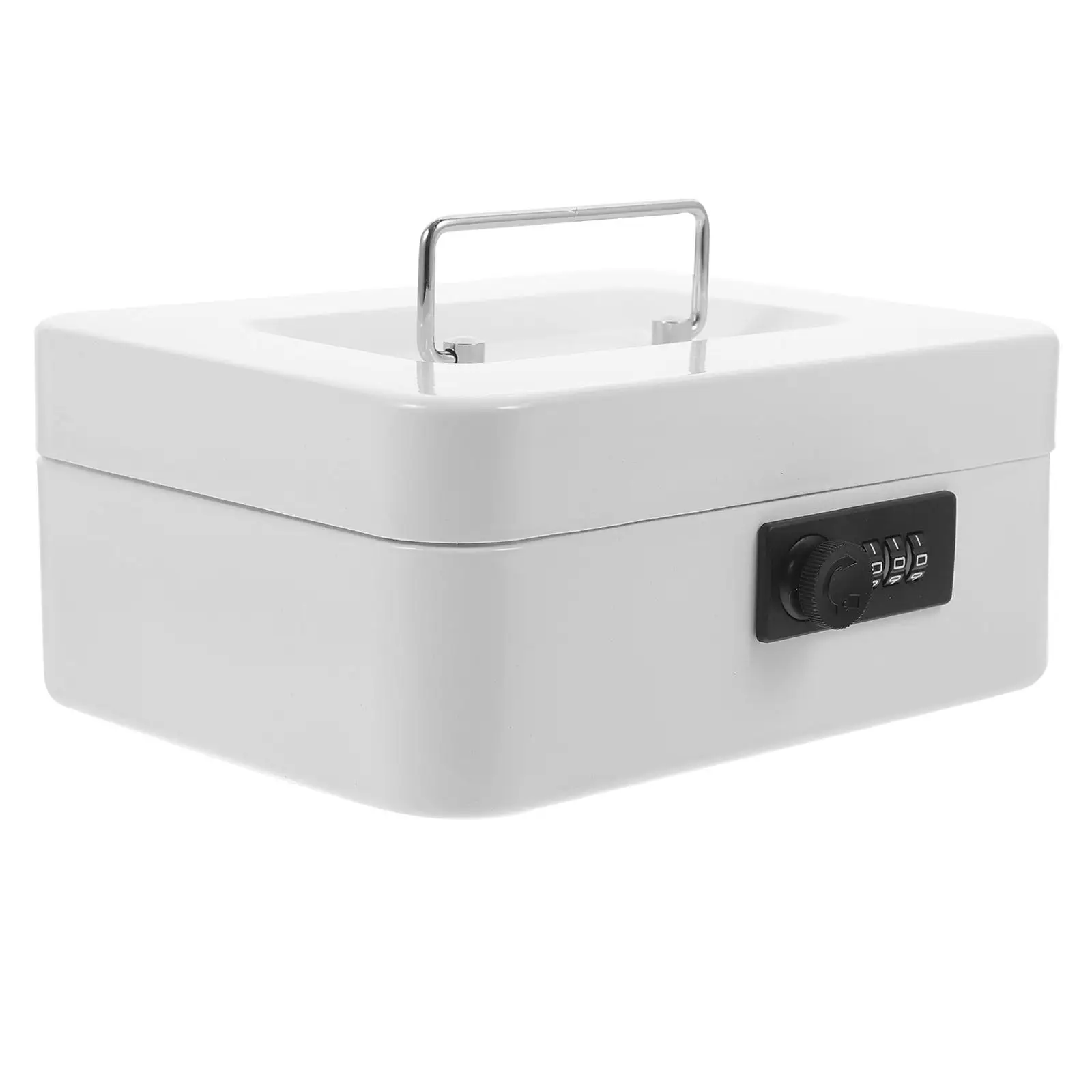 Cash Register with Lock Boxes Organizer Small Metal Outdoor for Personal Items White
Cash Register with Lock Boxes Organizer Small Metal Outdoor for Personal Items White