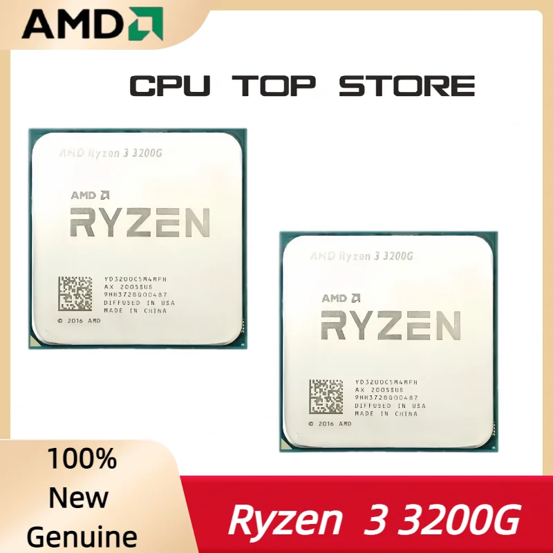 AMD Ryzen 3 R3 3200G Processor 3.6GHz Quad-Core 65W AM4 CPU In Stock
AMD Ryzen 3 R3 3200G Processor 3.6GHz Quad-Core 65W AM4 CPU In Stock