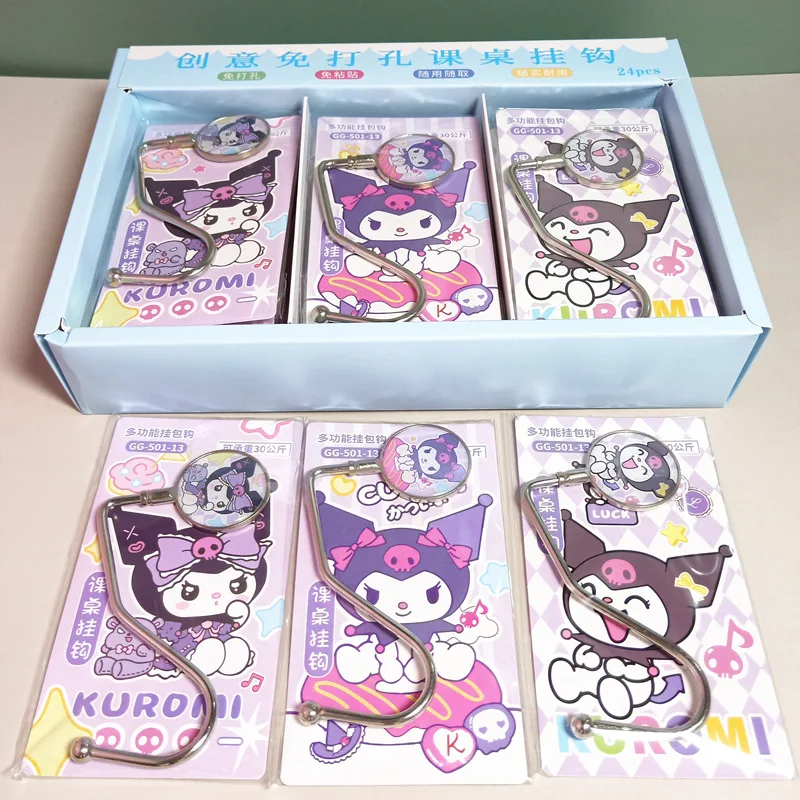 sanrio Kuromi Melody Cinnamoroll Bookbag hook student cartoon desktop hook DIY storage pendant wholesale
sanrio Kuromi Melody Cinnamoroll Bookbag hook student cartoon desktop hook DIY storage pendant wholesale