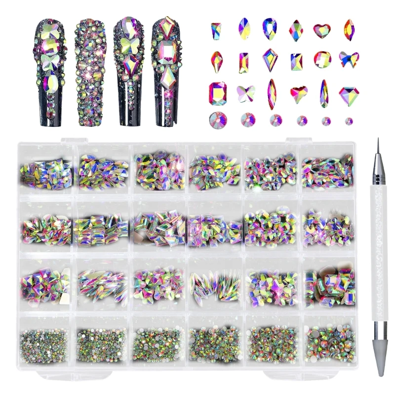 Стеклянные бриллианты Стразы для ногтей Flatback Nail Gems Stones 3D Nail Art Jewelry Стразы для украшения для дизайна ногтей
Стеклянные бриллианты Стразы для ногтей Flatback Nail Gems Stones 3D Nail Art Jewelry Стразы для украшения для дизайна ногтей