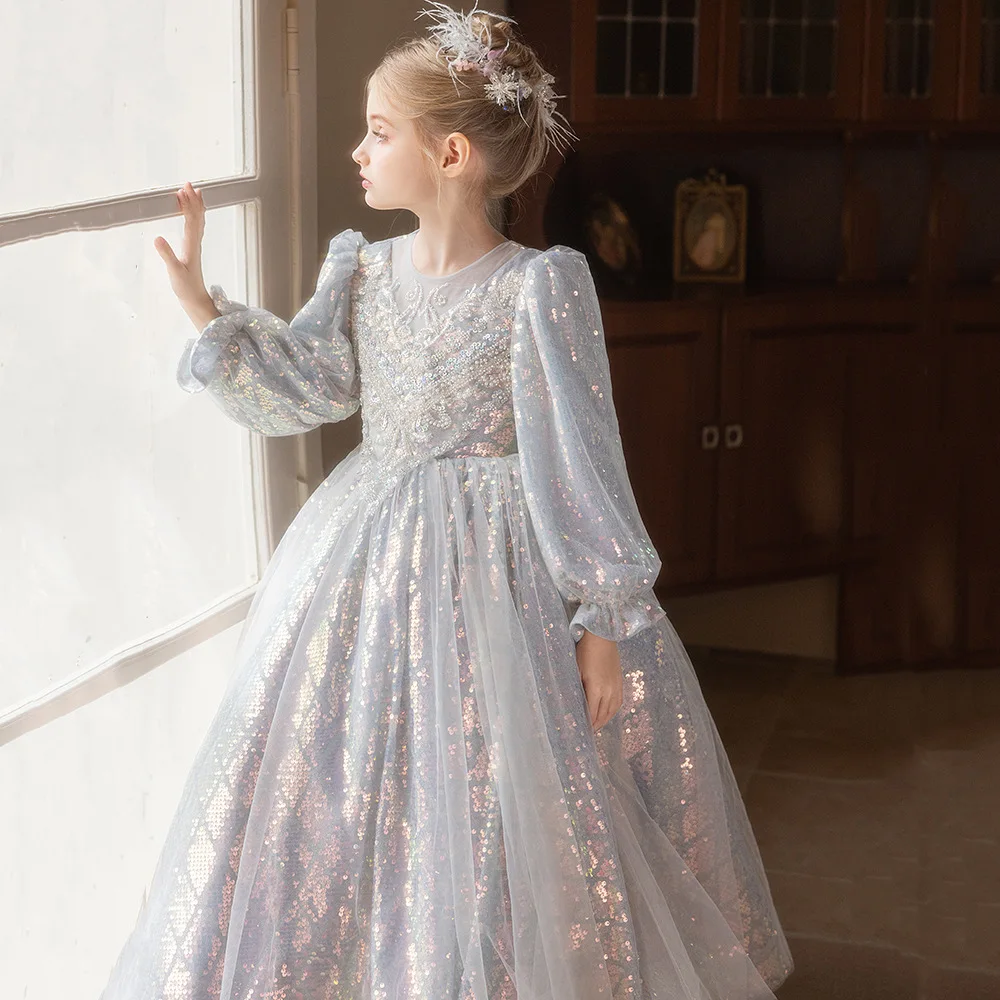 Girls birthday banquet high-end princess dress children's dress little girl host piano performance evening dress spring
Girls birthday banquet high-end princess dress children's dress little girl host piano performance evening dress spring