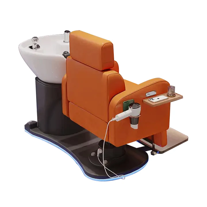 Shampoo Chair Backwash Unit/shampoo Bowl and Chair Hair Salon Furniture /Thai Massage Shampoo Bed
Shampoo Chair Backwash Unit/shampoo Bowl and Chair Hair Salon Furniture /Thai Massage Shampoo Bed