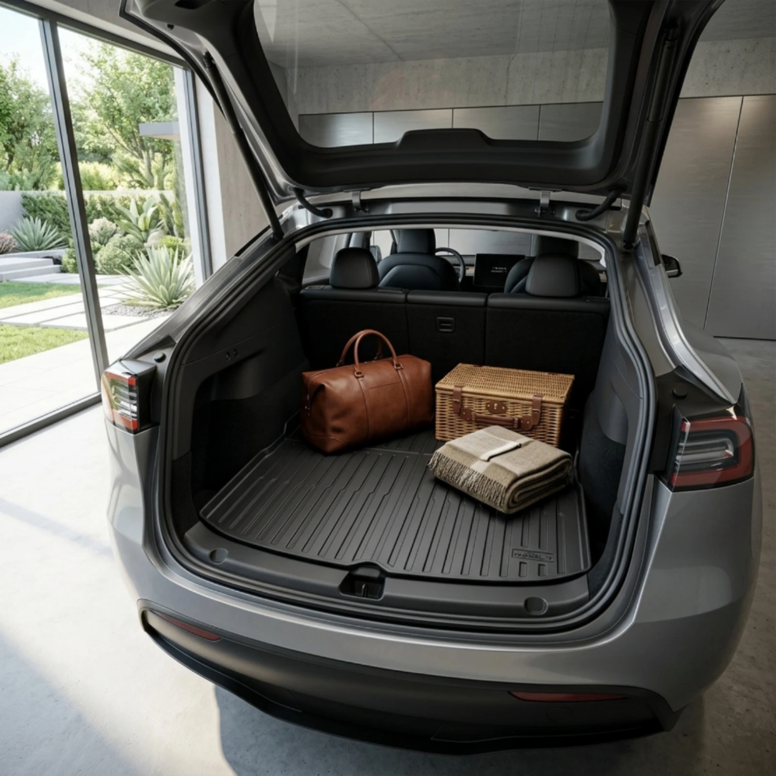Tailored Fit Trunk Mat Easy to Clean TPE Luggage Liner Full Trunk Protector Mat Deep Channel Design Full Vehicle Floor Protector
Tailored Fit Trunk Mat Easy to Clean TPE Luggage Liner Full Trunk Protector Mat Deep Channel Design Full Vehicle Floor Protector