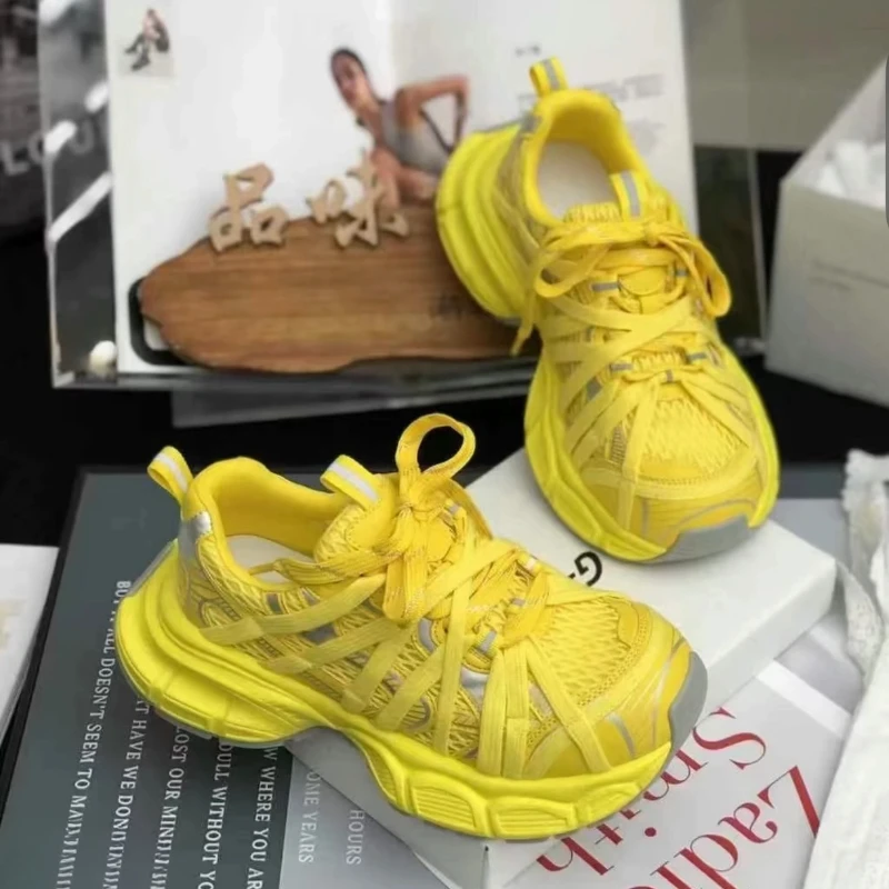 Women Sports Shoes Casual Flats Sneakers Summer 2025 New Fashion Platform Running Shoes Woman Loafers Lace Up Mujer Zapatillas
Women Sports Shoes Casual Flats Sneakers Summer 2025 New Fashion Platform Running Shoes Woman Loafers Lace Up Mujer Zapatillas