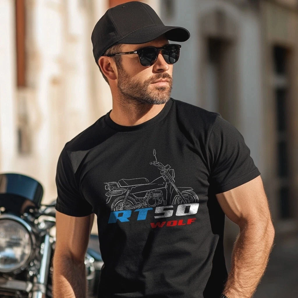 2025 Summer Cotton Round Neck Short Sleeves for Men Women Suzuki RT50 Wolf 1982-1985 - Motorcycle T-Shirt for Riders
2025 Summer Cotton Round Neck Short Sleeves for Men Women Suzuki RT50 Wolf 1982-1985 - Motorcycle T-Shirt for Riders
