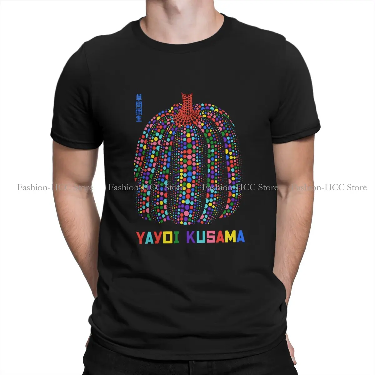Rainbow Round Collar TShirt Yayoi Kusama Classic Polyester T Shirt Man's Tops Individuality
Rainbow Round Collar TShirt Yayoi Kusama Classic Polyester T Shirt Man's Tops Individuality