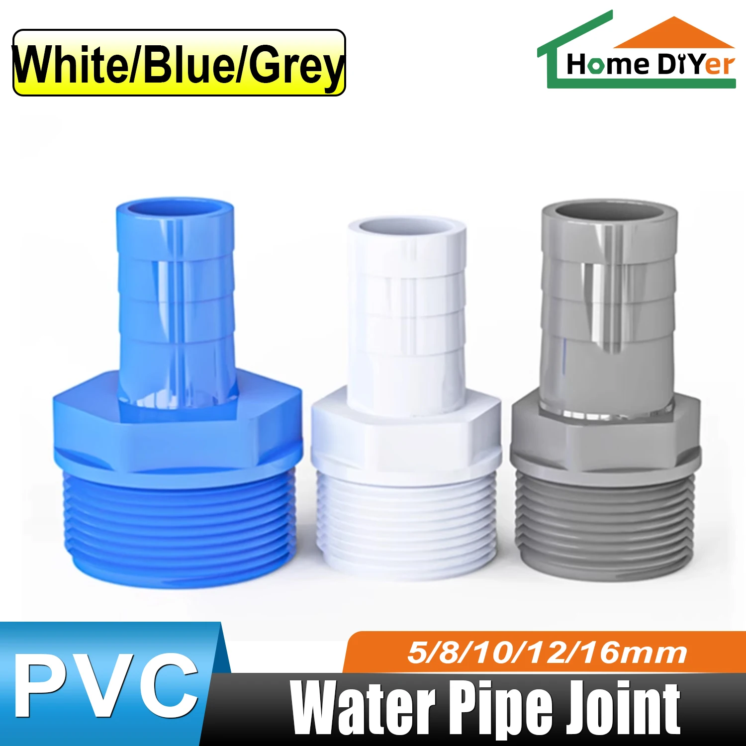 1/2-Inch And 3/4-Inch Male Thread To 8-16mm Pagoda Connectors, Garden Hose Connectors Aquaculture Water Pipe Threaded Connectors
1/2-Inch And 3/4-Inch Male Thread To 8-16mm Pagoda Connectors, Garden Hose Connectors Aquaculture Water Pipe Threaded Connectors