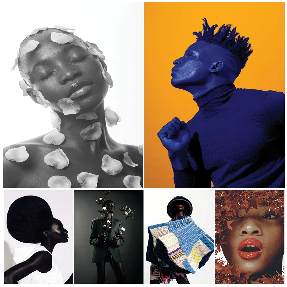 Modern Girl Black Woman Portrait Photograph Poster Wall Art Canvas Painting Home Decor Wall Pictures For Living Room Unframed
Modern Girl Black Woman Portrait Photograph Poster Wall Art Canvas Painting Home Decor Wall Pictures For Living Room Unframed