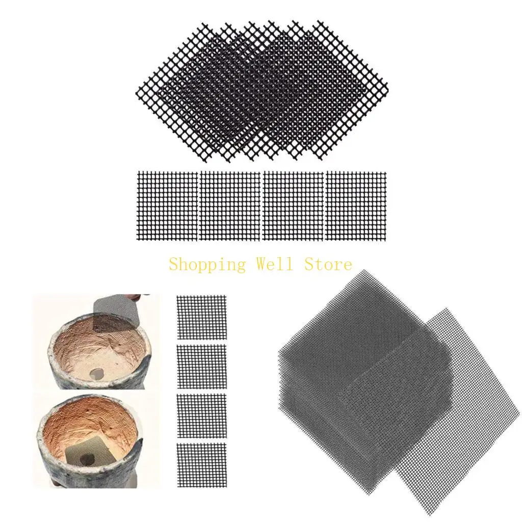 KX4B Flowerpots Bottom Hole Mesh Pad Bonsais Pots Bottom Grids Mat Prevent Soil Loss
KX4B Flowerpots Bottom Hole Mesh Pad Bonsais Pots Bottom Grids Mat Prevent Soil Loss