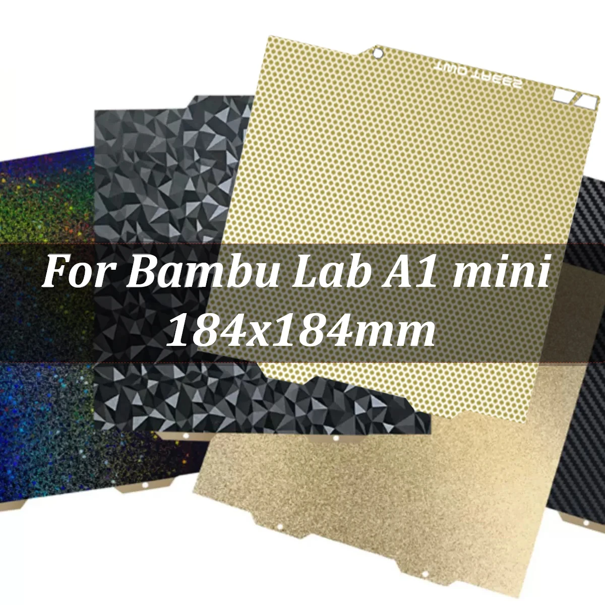 Для Bambu Lab A1 Mini Build Plate двухсторонний H1H PEY PEO PET PEI Кровать Пружинный стальной лист Pei Sheet 184x184 для Bambulab A1 Mini
Для Bambu Lab A1 Mini Build Plate двухсторонний H1H PEY PEO PET PEI Кровать Пружинный стальной лист Pei Sheet 184x184 для Bambulab A1 Mini