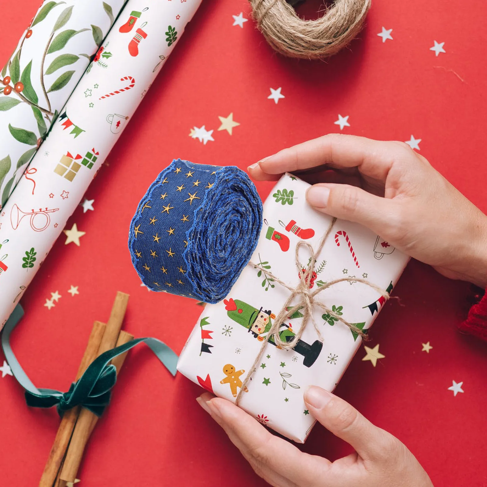 1 Roll Star Polyester Ribbon Trim For Diy Crafts Clothes Hair Accessories Sewing Grosgrain Cuttable Jean Fabric
1 Roll Star Polyester Ribbon Trim For Diy Crafts Clothes Hair Accessories Sewing Grosgrain Cuttable Jean Fabric