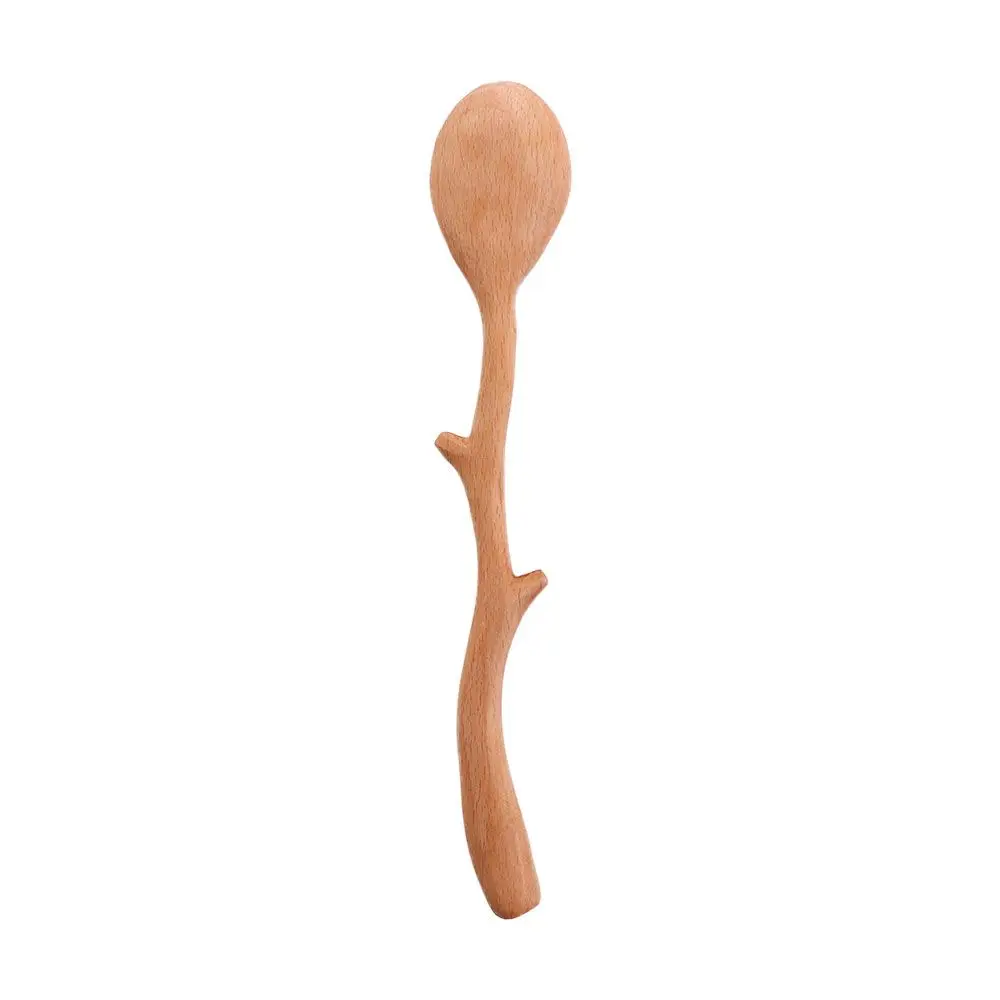 Branch Shape Long Handle Cooking Mixing Flatware Wooden Spoon Soup Spoon Kitchen Utensil Stirring Spoon
Branch Shape Long Handle Cooking Mixing Flatware Wooden Spoon Soup Spoon Kitchen Utensil Stirring Spoon