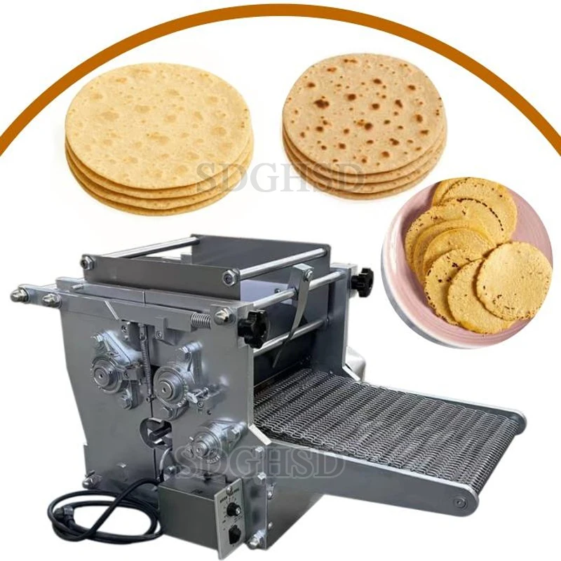 Full Automatic Industrial 220V Motor Flour Corn Mexican Tortilla Machine Taco Roti Maker Bread Grain Tortilla Production
Full Automatic Industrial 220V Motor Flour Corn Mexican Tortilla Machine Taco Roti Maker Bread Grain Tortilla Production