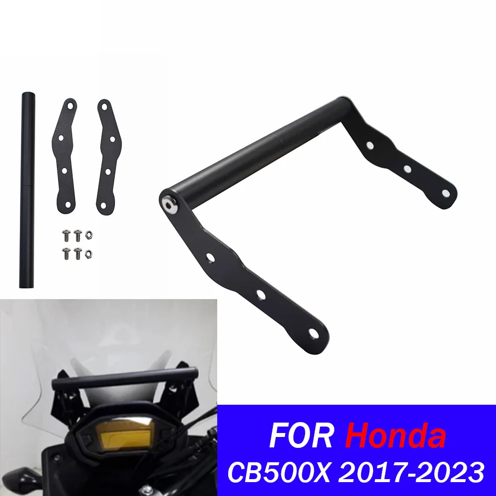 Мотоциклетный навигационный кронштейн для Honda CB400X 500X 2016-2023 CB500X, держатель для навигации на мотоцикле, аксессуары для поддержки бара 
Мотоциклетный навигационный кронштейн для Honda CB400X 500X 2016-2023 CB500X, держатель для навигации на мотоцикле, аксессуары для поддержки бара