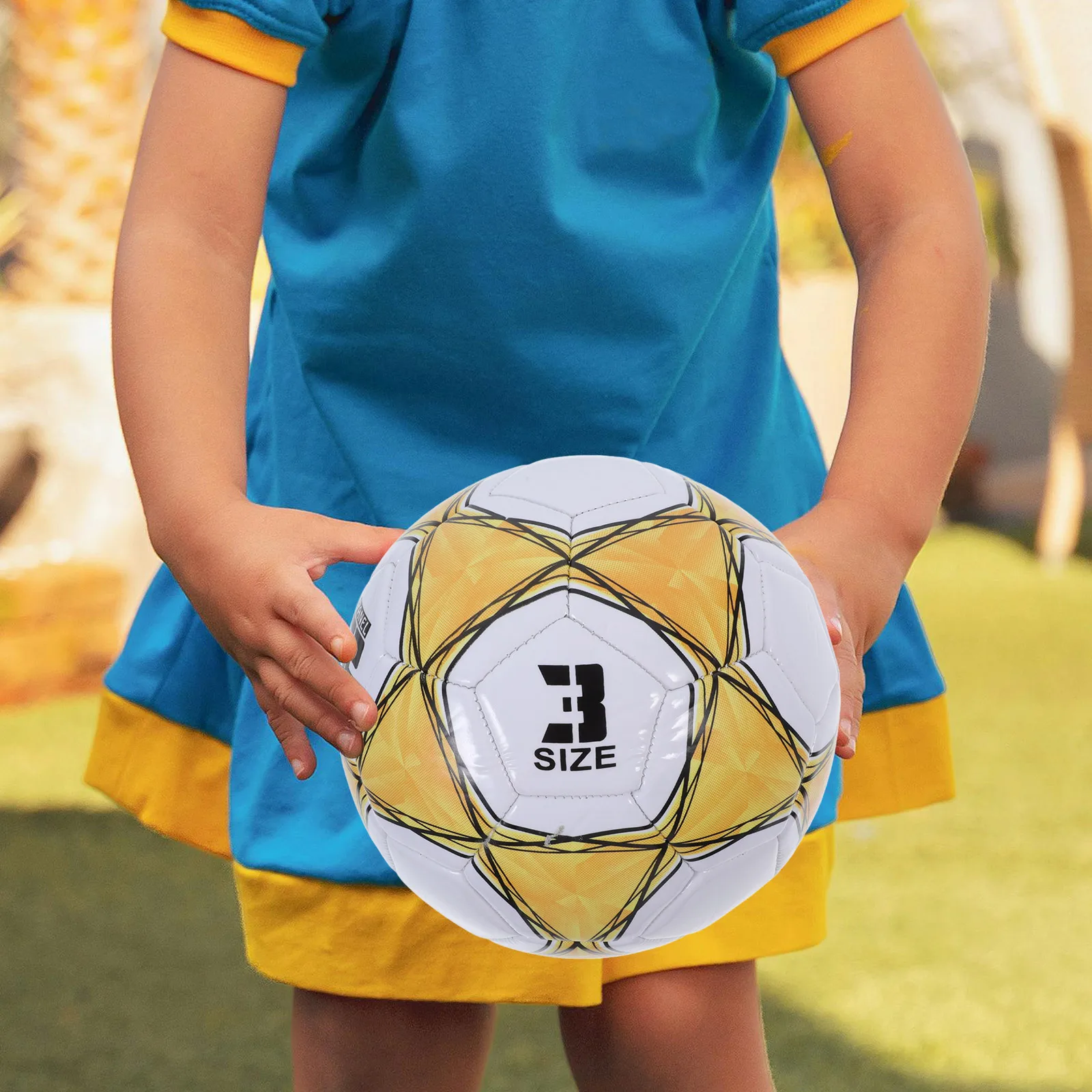 Thickened Football PVC Kids Soccer Ball Yellow Durable Training Toy Outdoor Youth Practice School Garden Team Sport
Thickened Football PVC Kids Soccer Ball Yellow Durable Training Toy Outdoor Youth Practice School Garden Team Sport