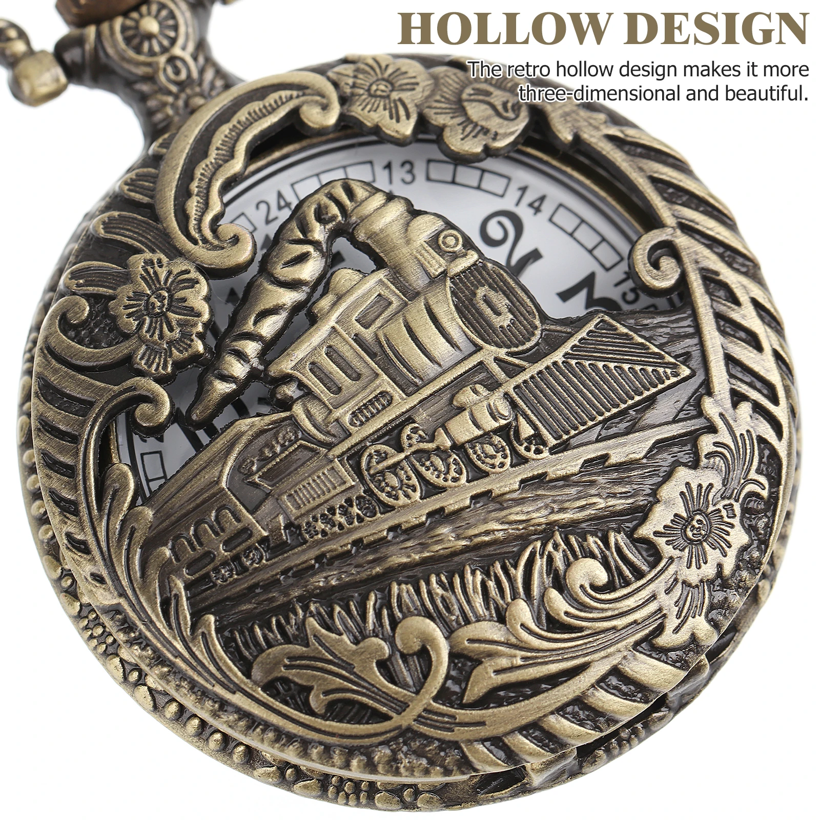 1pc Louvered Train Head Pocket Watch Vintage Hanging Waist Quartz Movement Zinc Alloy Watches for Women Practical Accessories
1pc Louvered Train Head Pocket Watch Vintage Hanging Waist Quartz Movement Zinc Alloy Watches for Women Practical Accessories