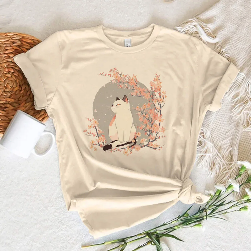 Cute Cat Tee women anime comic Japanese t shirt female 2000s Japanese harajuku clothes
Cute Cat Tee women anime comic Japanese t shirt female 2000s Japanese harajuku clothes