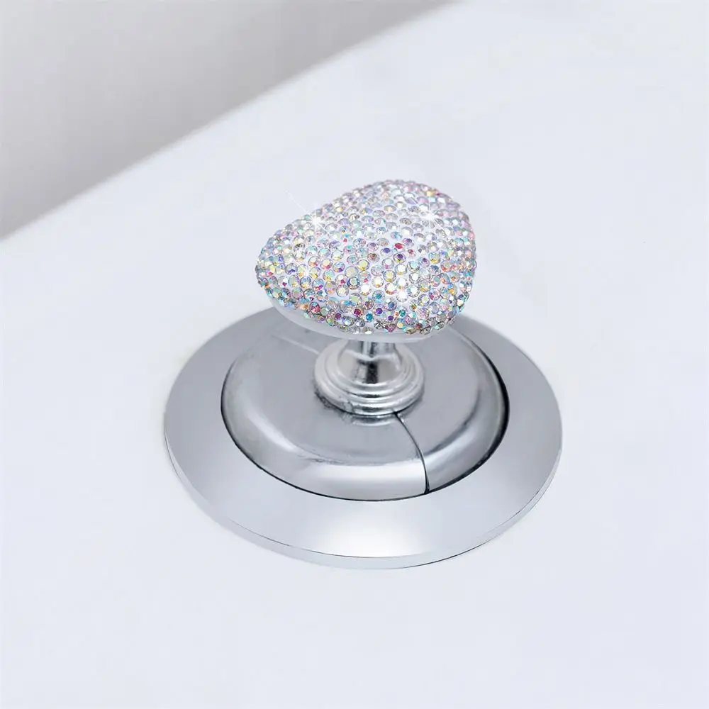 Heart Shaped Toilet Press Button Diamond Adhesive Toilet Tank Press Button Multifunctional Nail Protector Toilet Presser
Heart Shaped Toilet Press Button Diamond Adhesive Toilet Tank Press Button Multifunctional Nail Protector Toilet Presser