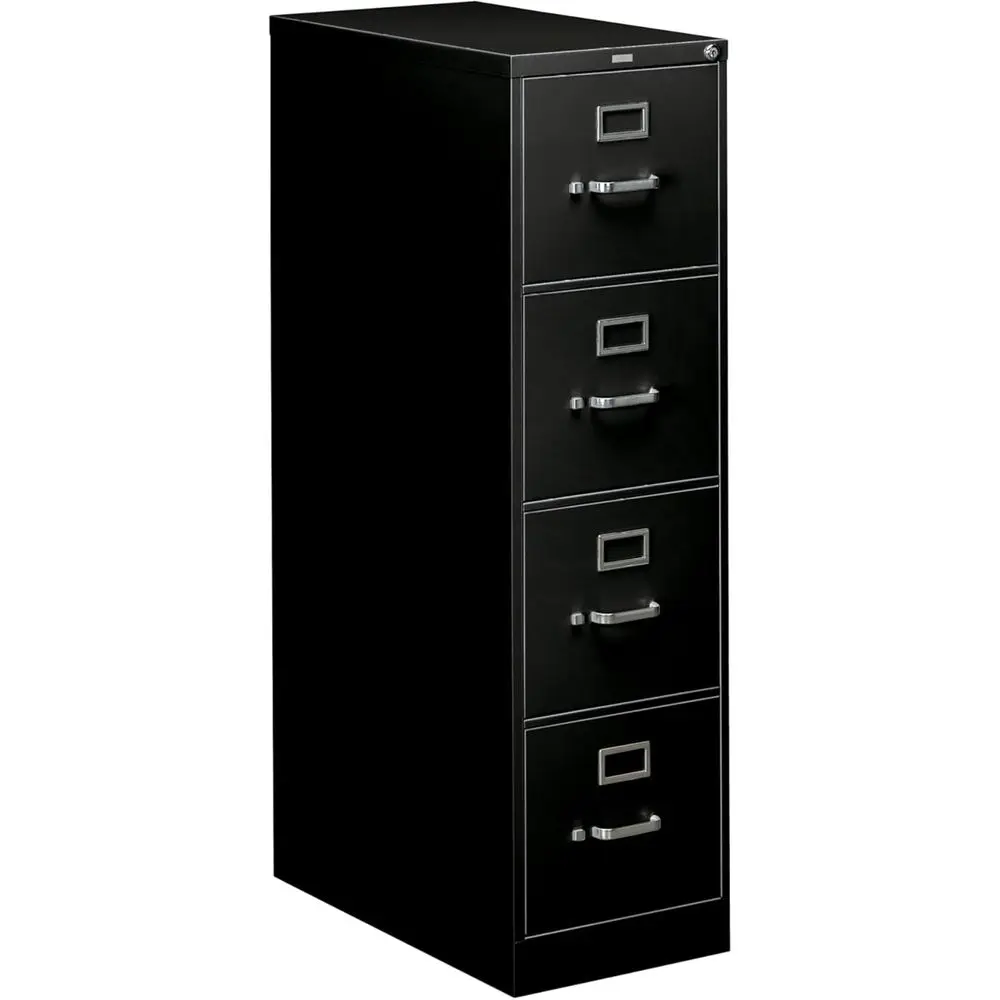 Metal Cabinet with Lock, 4 Drawers, Hanging Files, 26.5 Depth, Black
Metal Cabinet with Lock, 4 Drawers, Hanging Files, 26.5 Depth, Black