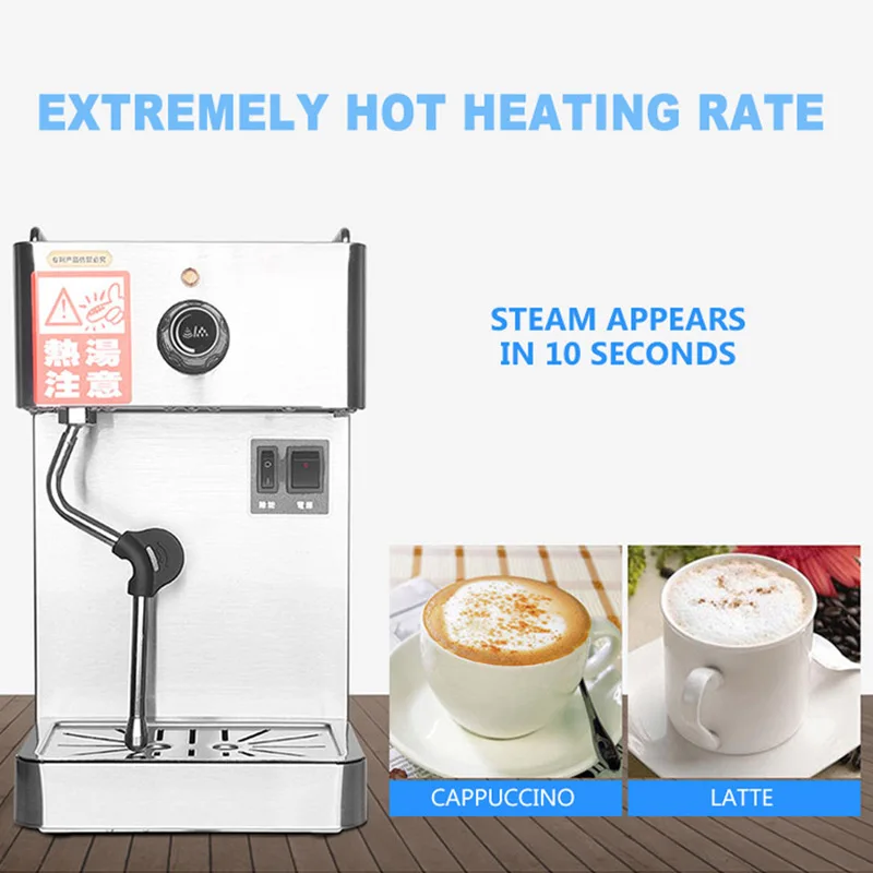 Automatic Steam Milk Foam Machine Electric Milk Frother Machine Tea Machine Commercial Hot Milk Tea Shop Equipment
Automatic Steam Milk Foam Machine Electric Milk Frother Machine Tea Machine Commercial Hot Milk Tea Shop Equipment