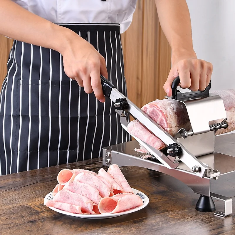 Commercial Portable Home Hotel Hand Manual Slice Frozen Meat Cutting Machine Hotpot Meat Slicer
Commercial Portable Home Hotel Hand Manual Slice Frozen Meat Cutting Machine Hotpot Meat Slicer