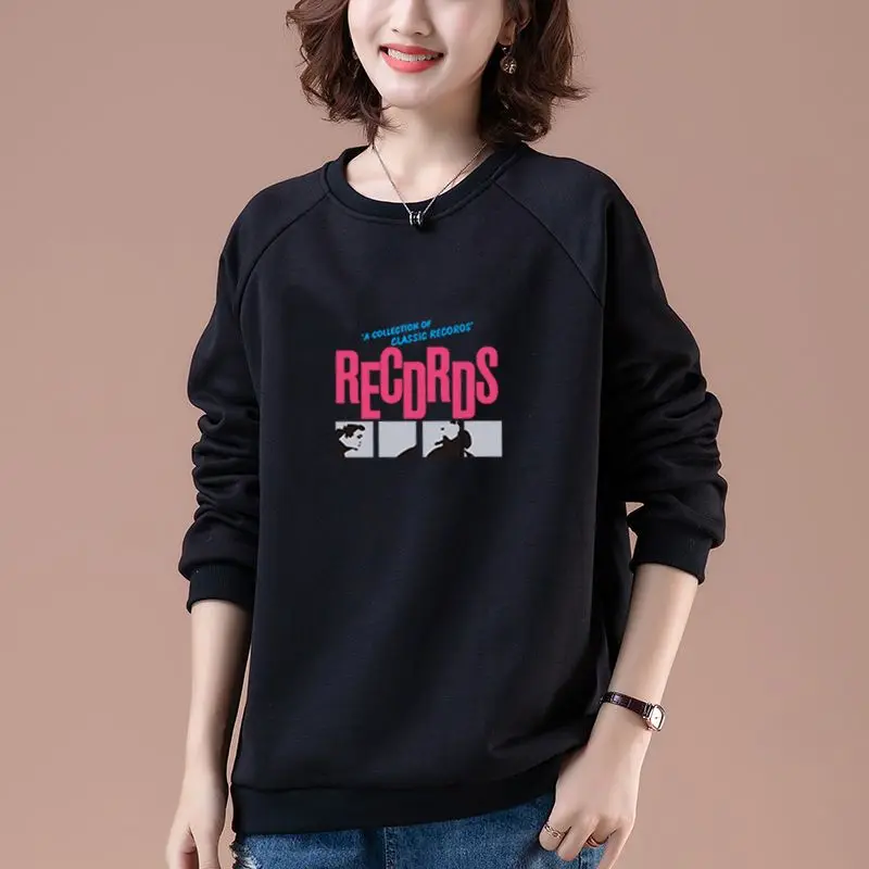 Women's Cotton Sweatshirt Spring and Autumn New Style Fashionable Long-sleeved Round Neck Versatile Casual Top
Women's Cotton Sweatshirt Spring and Autumn New Style Fashionable Long-sleeved Round Neck Versatile Casual Top