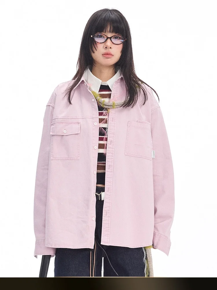 Retro American College Sle Men's irt Vintage Waed Loose Casual Collared Spring New Pure Color Long Sve Button up
Retro American College Sle Men's irt Vintage Waed Loose Casual Collared Spring New Pure Color Long Sve Button up