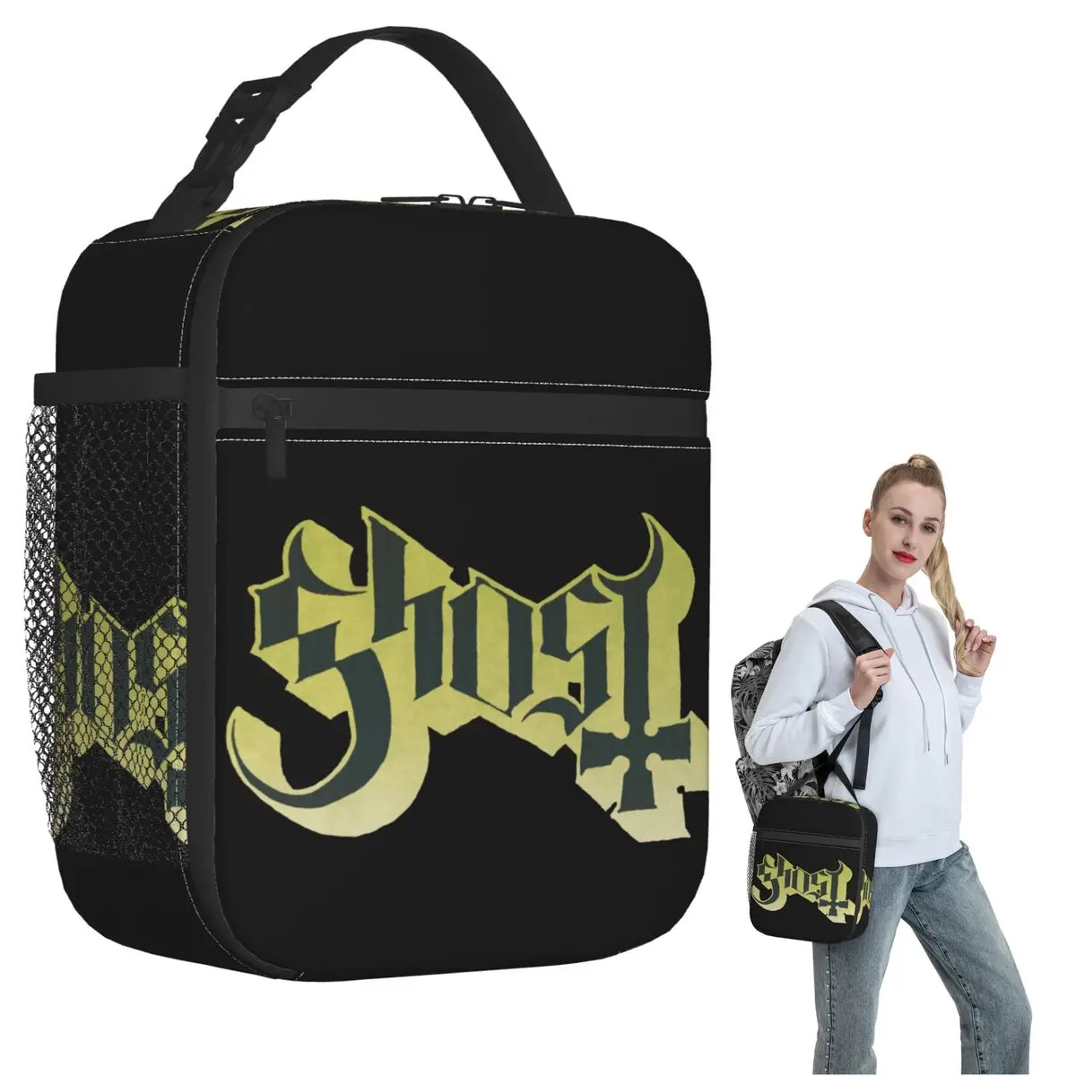Изолированная сумка для обеда Rock Band Ghost BC для женщин и детей, герметичные коробки для еды, термосумка для ланча
Изолированная сумка для обеда Rock Band Ghost BC для женщин и детей, герметичные коробки для еды, термосумка для ланча