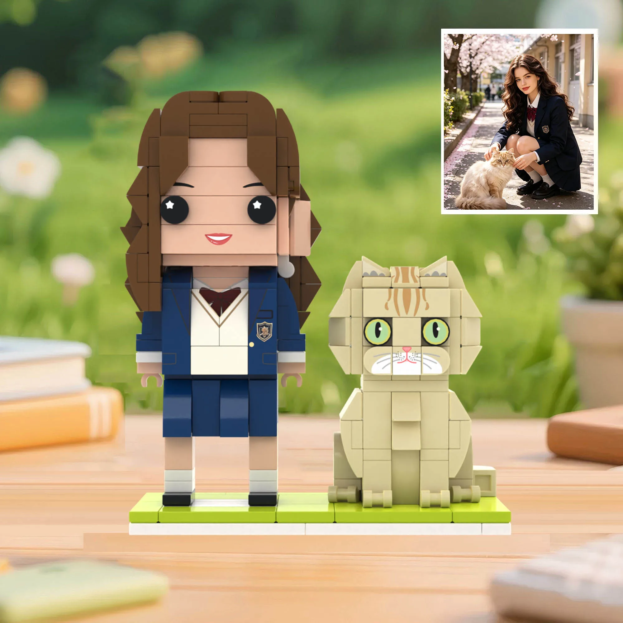 Custom Characters and Pets Brick Figures with Photo Frame Personalized Building Blocks, ABS Assembled Collectible Toy
Custom Characters and Pets Brick Figures with Photo Frame Personalized Building Blocks, ABS Assembled Collectible Toy