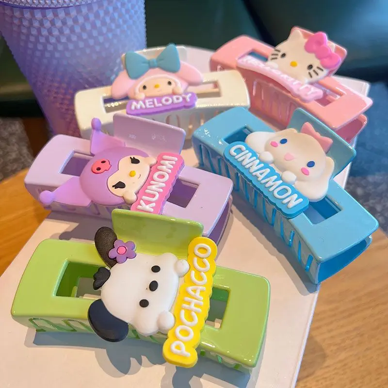 Kawaii Sanrio Anime 10Cm Shark Clamp Cute Hello Kitty My Melody Kuromi Cartoon Sweet Little Fresh Hair Ornaments Gifts for Girls
Kawaii Sanrio Anime 10Cm Shark Clamp Cute Hello Kitty My Melody Kuromi Cartoon Sweet Little Fresh Hair Ornaments Gifts for Girls