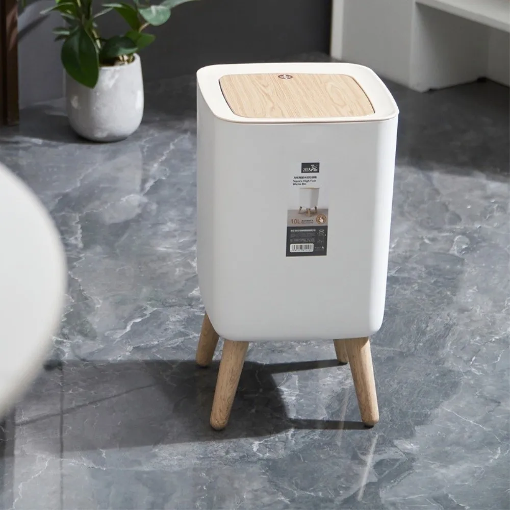 Креативный мусорный бак емкостью 10 л с высокой ножкой, деревянный мусорный бак с крышкой, современный креативный высокий мусорный бак для ванной комнаты
Креативный мусорный бак емкостью 10 л с высокой ножкой, деревянный мусорный бак с крышкой, современный креативный высокий мусорный бак для ванной комнаты