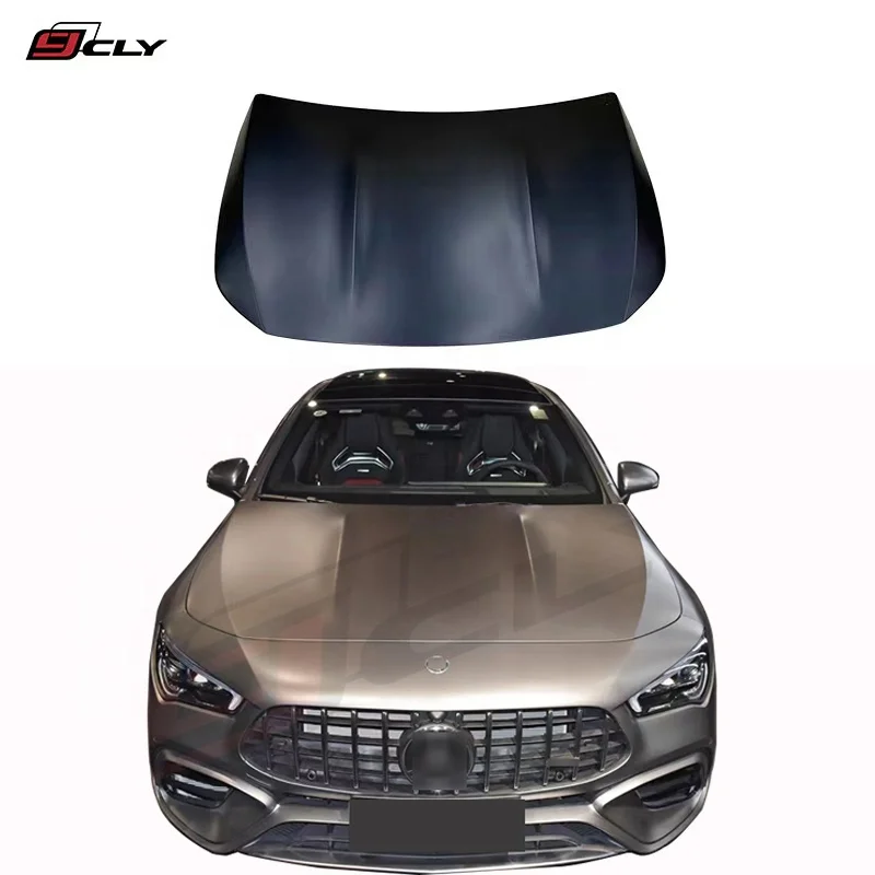 Автомобильный капот CLY W118 для Benz CLA class w118, Модернизированный капот CLA45 AMG для Benz CLA class CLA45, алюминиевая крышка 2019-2022
Автомобильный капот CLY W118 для Benz CLA class w118, Модернизированный капот CLA45 AMG для Benz CLA class CLA45, алюминиевая крышка 2019-2022