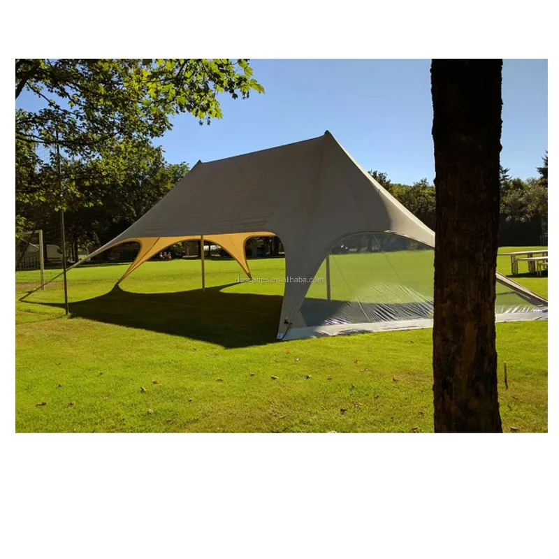 YTYIN Sand 16x10M Luxury Marquee Star Event Tent With Transparent Walls
YTYIN Sand 16x10M Luxury Marquee Star Event Tent With Transparent Walls