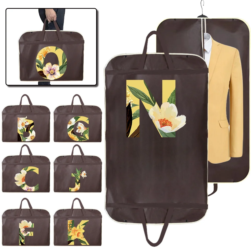 Clothes Dust Cover Dress Cover Suit Coat Storage Bag Garment Bags Floral 26 Letter Printing Wardrobe Hanging Clothing Organizer
Clothes Dust Cover Dress Cover Suit Coat Storage Bag Garment Bags Floral 26 Letter Printing Wardrobe Hanging Clothing Organizer