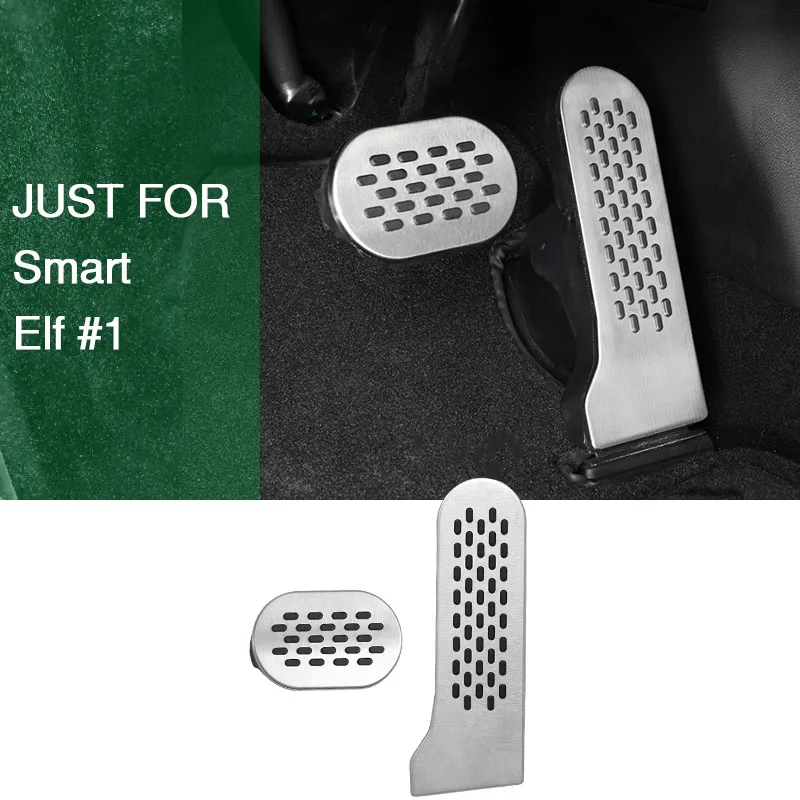 Car Accelerator Pedal Brake Pedal Metal Alloy Protection Anti Slip Treadle Footboard For Smart Elf #1 Modification Accessories
Car Accelerator Pedal Brake Pedal Metal Alloy Protection Anti Slip Treadle Footboard For Smart Elf #1 Modification Accessories