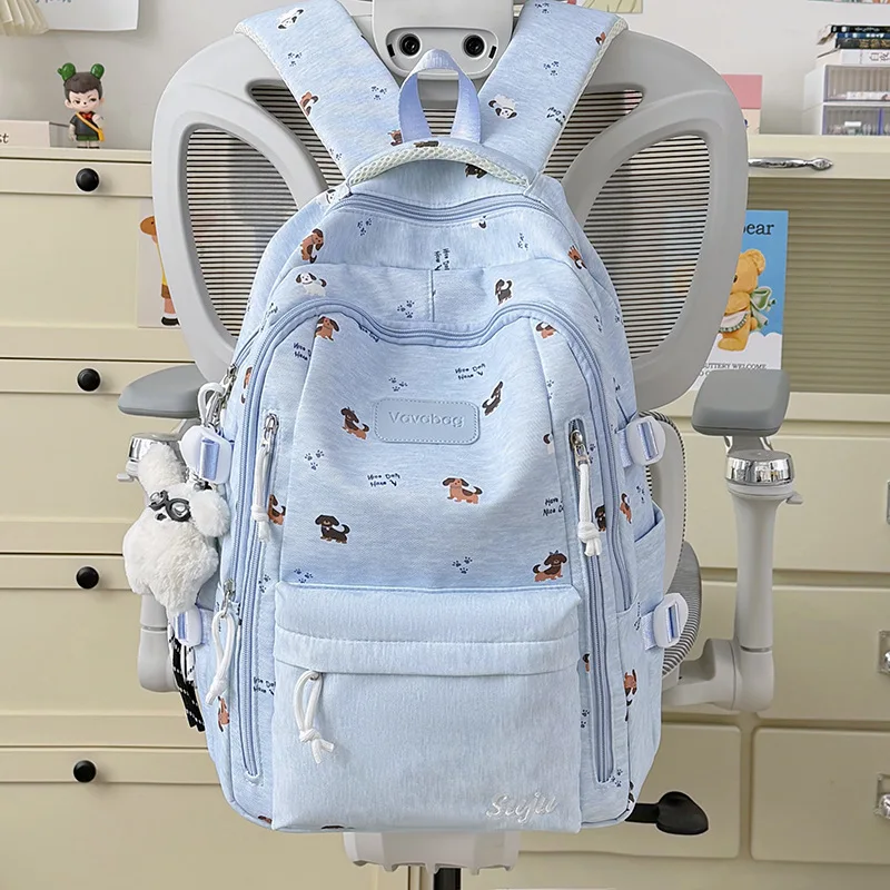 New Large Capacity Backpack Cartoon Dog Printed Underarm Bag for Primary High School Girls Laptop Travel Backpack School Bag
New Large Capacity Backpack Cartoon Dog Printed Underarm Bag for Primary High School Girls Laptop Travel Backpack School Bag
