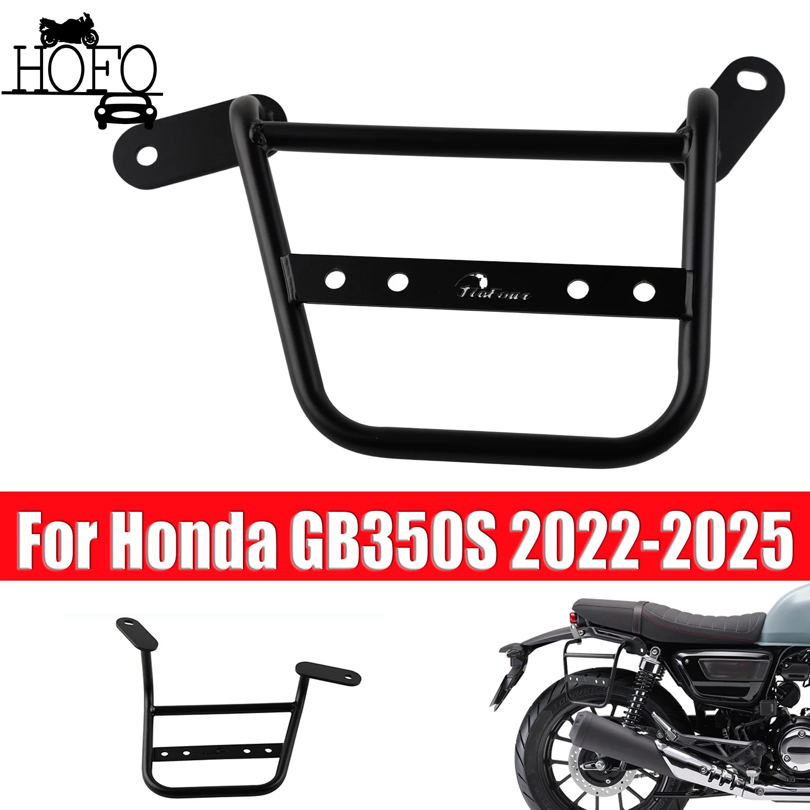 For Honda GB350S CB350RS 2022-2025 Side Bag Racks Saddlebag Mounting Bracket
For Honda GB350S CB350RS 2022-2025 Side Bag Racks Saddlebag Mounting Bracket