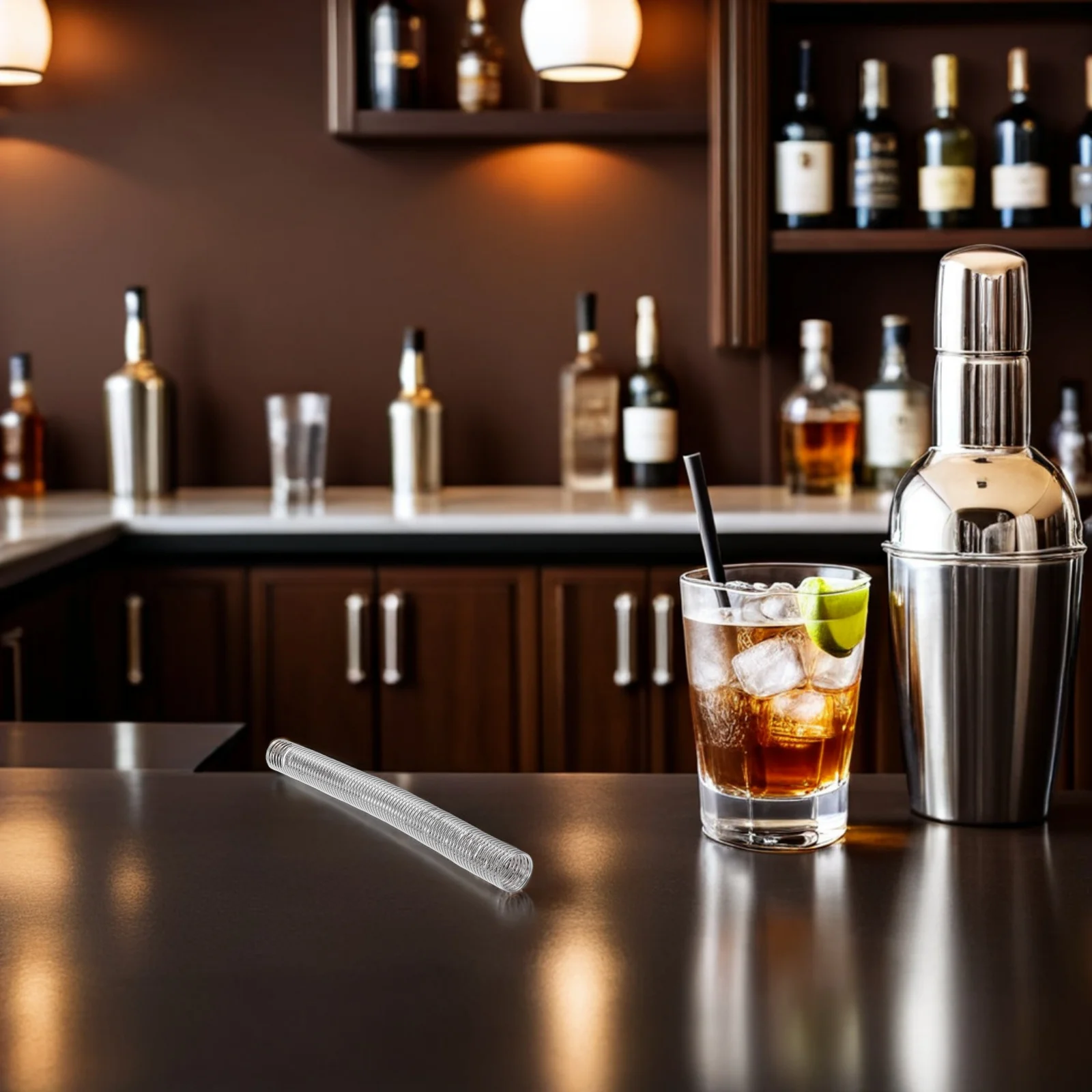 1pcs Stainless Steel Cocktail Strainer Spring Bar Bartender Tool For Mixing Drinks Smooth Frothing Cocktail Shaker
1pcs Stainless Steel Cocktail Strainer Spring Bar Bartender Tool For Mixing Drinks Smooth Frothing Cocktail Shaker