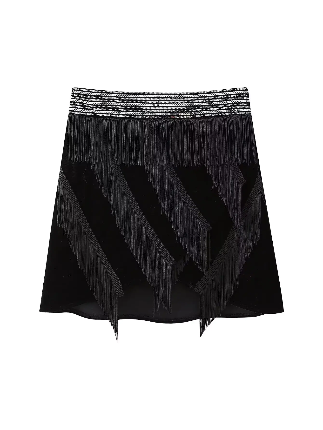 Женская мода блестящий дизайн с блестками бархатная мини-юбка трапециевидной формы с кисточками Faldas Mujer женская шикарная молния Vestidos QUN5896
Женская мода блестящий дизайн с блестками бархатная мини-юбка трапециевидной формы с кисточками Faldas Mujer женская шикарная молния Vestidos QUN5896