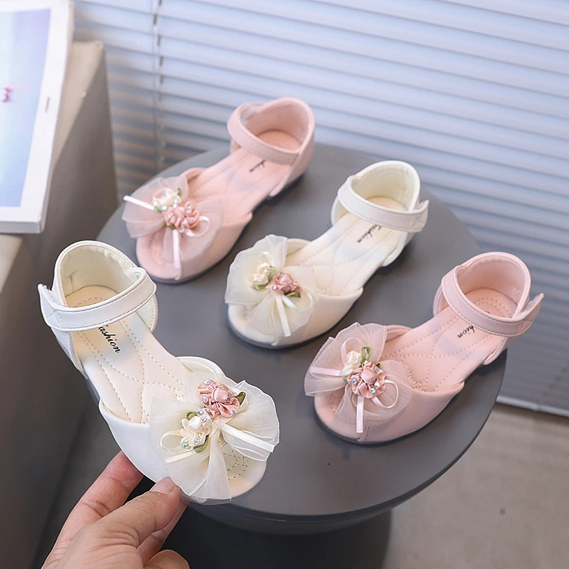 Girls' Princess Sandals Summer 2026 Mesh Flower Design Lightweight Anti-Slip Children's Shoes Fashionable Kids Shoes 22-31
Girls' Princess Sandals Summer 2026 Mesh Flower Design Lightweight Anti-Slip Children's Shoes Fashionable Kids Shoes 22-31