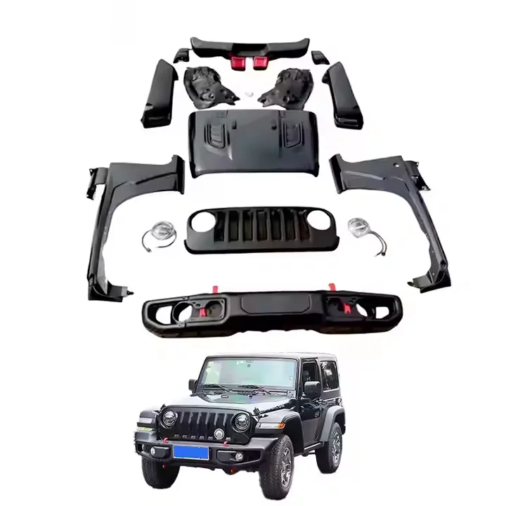 Old to New Body Kit for Jeep Wrangler JK 2007-2018 Upgrade to JL Bumper Fender Flare Headlight Taillight Wheel Brow
Old to New Body Kit for Jeep Wrangler JK 2007-2018 Upgrade to JL Bumper Fender Flare Headlight Taillight Wheel Brow