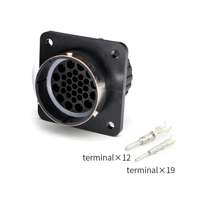 192900-0075 Automotive waterproof connector ITT type aviation plug 31-hole male end plastic case connector
192900-0075 Automotive waterproof connector ITT type aviation plug 31-hole male end plastic case connector