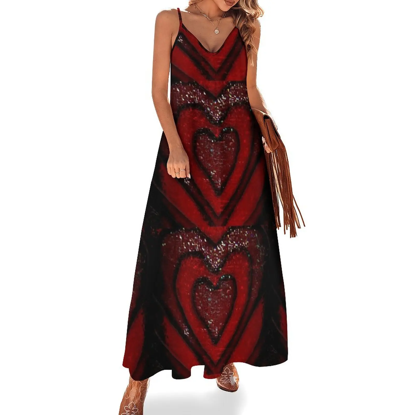 Red Hearts Sleeveless Dress dress party night women's clothing trend 2025 Long veiled dresses Long dresses Dress
Red Hearts Sleeveless Dress dress party night women's clothing trend 2025 Long veiled dresses Long dresses Dress