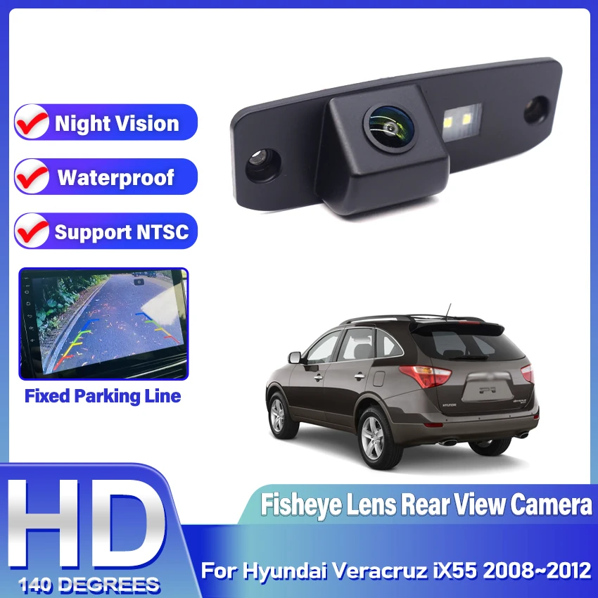 CCD HD Fisheye Rear View Camera For Hyundai Veracruz IX55 2008 2009 2010 2011 2012 Car Reverse Parking Monitor Night Vision
CCD HD Fisheye Rear View Camera For Hyundai Veracruz IX55 2008 2009 2010 2011 2012 Car Reverse Parking Monitor Night Vision