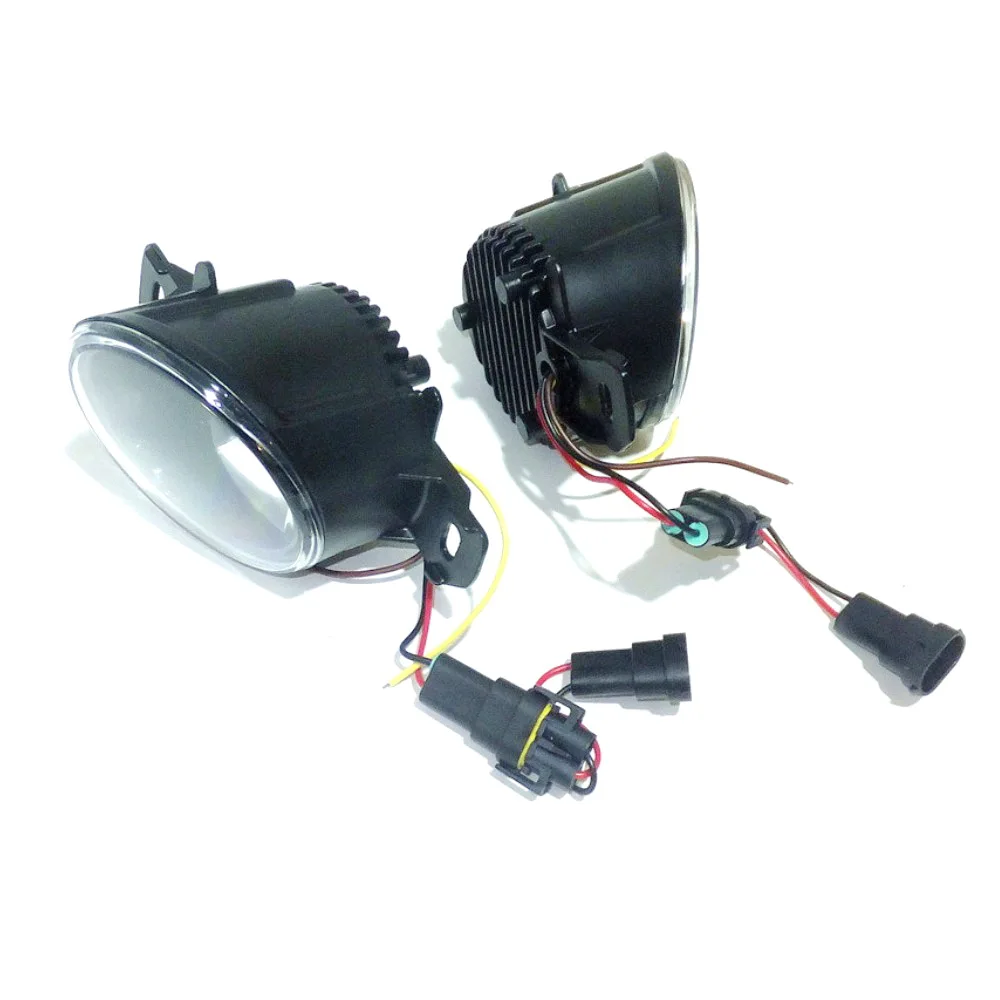 July King LED Lens Fog Lamp for Nissan Infiniti Renault etc, 6000K 3000LM Car Fog Lamp + White DRL + Yellow Turn Signals
July King LED Lens Fog Lamp for Nissan Infiniti Renault etc, 6000K 3000LM Car Fog Lamp + White DRL + Yellow Turn Signals