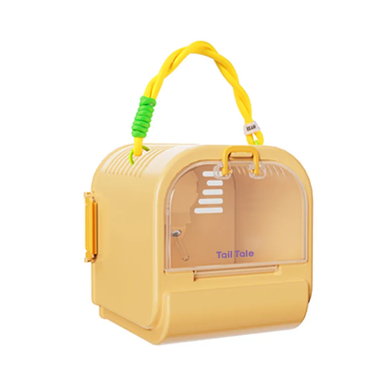 New Hamster Carrying Cage Portable Cute Handheld Design Safe Interactive Multi Dopamine Color Popular IGTrend Pet Travel Carrier
New Hamster Carrying Cage Portable Cute Handheld Design Safe Interactive Multi Dopamine Color Popular IGTrend Pet Travel Carrier