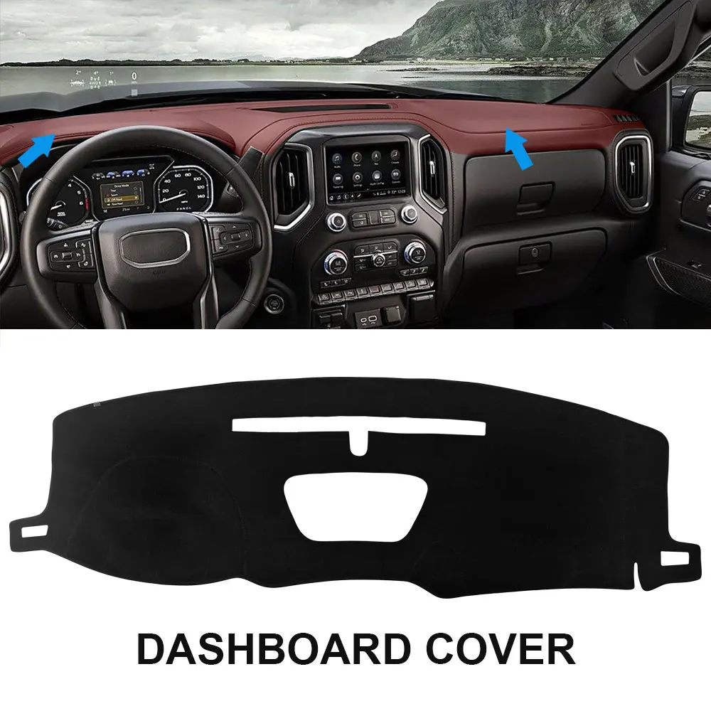 Pop For Chevrolet Silverado 1500 2500 3500 GMC Sierra 1500 2019 2020 Dashboard Cover Pad Dashmat Carpet Anti-UV Sunshade Accesso
Pop For Chevrolet Silverado 1500 2500 3500 GMC Sierra 1500 2019 2020 Dashboard Cover Pad Dashmat Carpet Anti-UV Sunshade Accesso